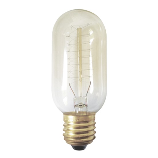 Buy the GLOBE CARBON ES T45 25W 2000K Globes online from Decor Lighting