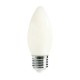 Buy the CANDLE LED FILAMENT DIMMABLE FROSTED 4 WATT  Globes online from Decor Lighting