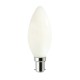 Buy the CANDLE LED FILAMENT DIMMABLE FROSTED 4 WATT SMALL BASE   Globes online from Decor Lighting