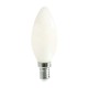 Buy the CANDLE LED FILAMENT DIMMABLE FROSTED 4 WATT SMALL BASE   Globes online from Decor Lighting