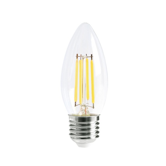 Buy the CANDLE LED FILAMENT DIMMABLE GLOBE 4 WATT 2700K Globes online from Decor Lighting