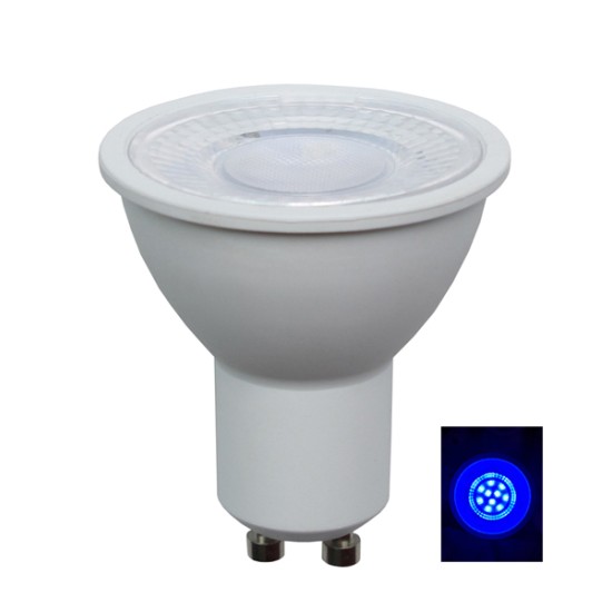 Buy the GLOBE LED AC (WHITE) GU10 SW RED Globes online from Decor Lighting