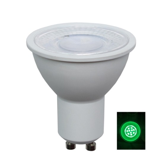 Buy the GLOBE LED AC (WHITE) GU10 SW RED Globes online from Decor Lighting