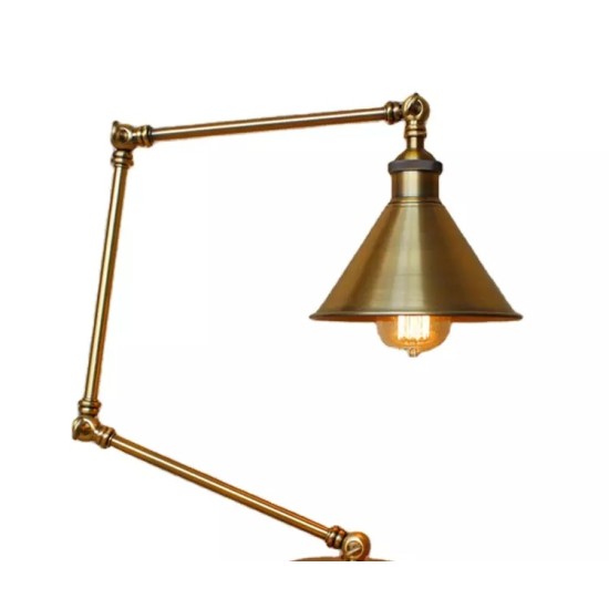 Buy the Adjustable Brass table lamp Lamps online from Decor Lighting