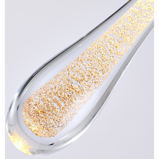 Buy the Droplet C Pendant Gold Pendant Lighting online from Decor Lighting