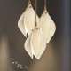 Buy the Magnolia3 White and Gold Chandeliers online from Decor Lighting