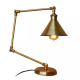 Buy the Adjustable Brass table lamp Lamps online from Decor Lighting