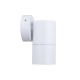 Buy the Exterior GU10 Wall Mounted Pillar-Single-White Outdoor Lighting online from Decor Lighting