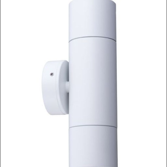 Buy the Exterior GU10 Wall Mounted Pillar-Double Outdoor Lighting online from Decor Lighting
