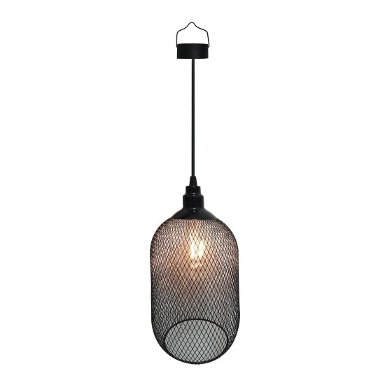 Buy the Solar Filament Bulb Hanging Lantern online from Decor Lighting