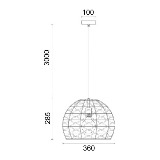 Buy the Natural Hemp Pendant Light-Dome Pendant Lighting online from Decor Lighting