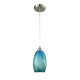 Buy the Glaze - Blue Hand Blown Glass Pendant Pendant Lighting online from Decor Lighting