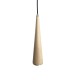 Buy the Wooden LED Stretched Cone Pendant - Ash Pendant Lighting online from Decor Lighting