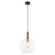 Buy the Patera 1-3 Glass Pendant with Bronze highlights  Lighting online from Decor Lighting