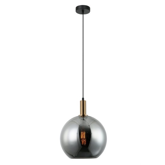 Buy the Patera 1-3 Glass Pendant with Bronze highlights  Lighting online from Decor Lighting