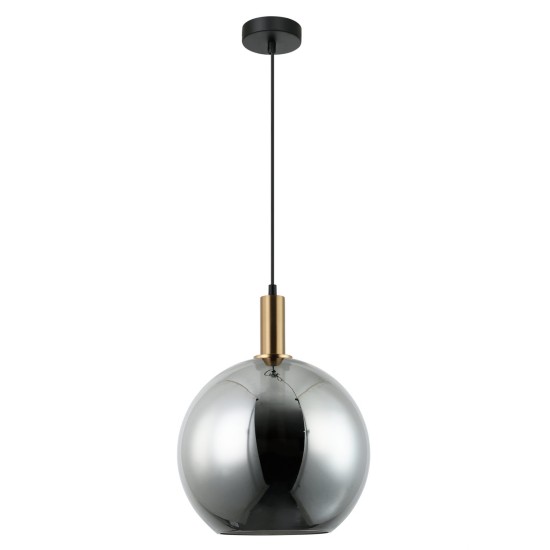 Buy the Patera 1-3 Glass Pendant with Bronze highlights  Lighting online from Decor Lighting