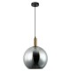 Buy the Patera 1-3 Glass Pendant with Bronze highlights  Lighting online from Decor Lighting