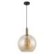 Buy the Patera 1-3 Glass Pendant with Bronze highlights  Lighting online from Decor Lighting