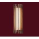 Buy the Slatted Wooden Wall Light - Walnut Wall Lights online from Decor Lighting
