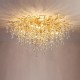 Buy the Gold Raindrop Chrystal Chandelier Chandeliers online from Decor Lighting