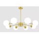 Buy the Spherical Chandelier - 8 head Chandeliers online from Decor Lighting