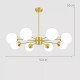 Buy the Spherical Chandelier - 8 head Chandeliers online from Decor Lighting