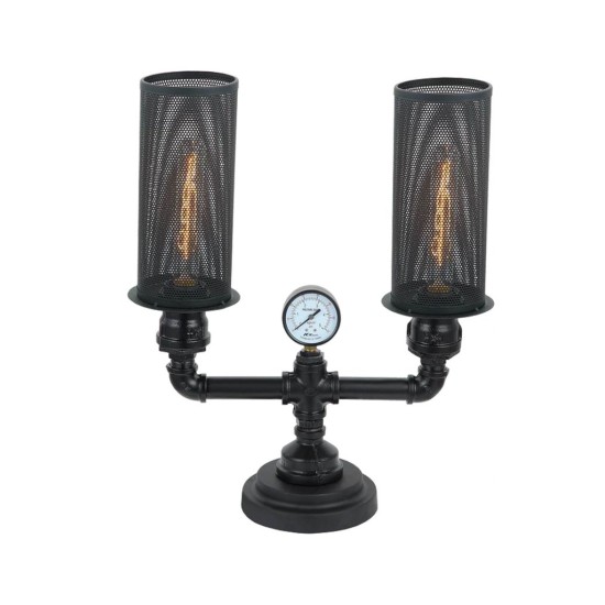 Buy the Veneto Double Table Lamp Lamps online from Decor Lighting