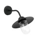Buy the DEKSEL04 MATT BLACK EXTERIOR WALL LIGHT Outdoor Lighting online from Decor Lighting
