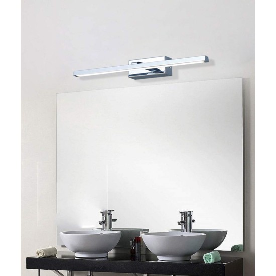 Buy the Lineal Interior LED Dimmable Vanity Light - Chrome Wall Lights online from Decor Lighting